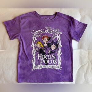 Disney Hocus Pocus Purple Tie Dye Graphic T-Shirt
